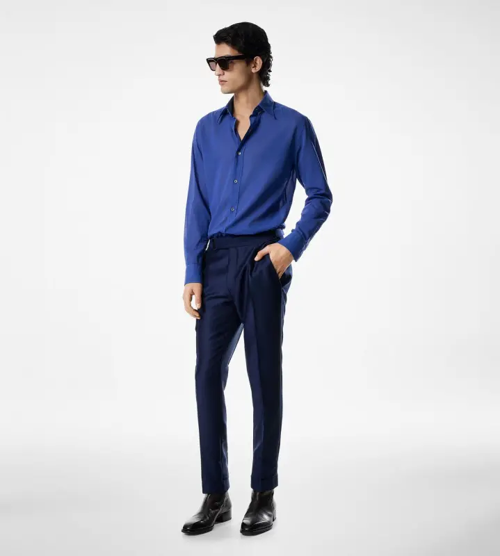 MOHAIR SILK TWILL DYLLAN PANT online